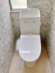 オシャレなトイレ空間に変わりました